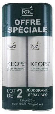 RoC - Keops Dry Spray Deodorant 2 x 150ml