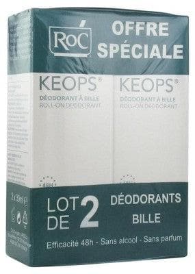RoC - Keops Roll-On Deodorant 2 x 30ml