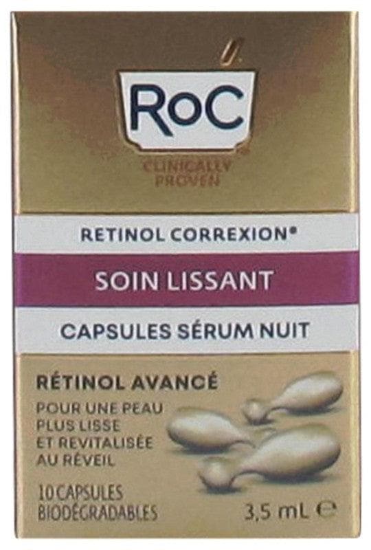 RoC Retinol Correxion Smoothing Care Night Serum 10 Biodegradable Capsules