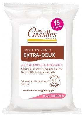 Rogé Cavaillès - Extra-Soft Intimate Cleansing Wipes 15 Wipes