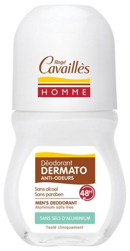 Rogé Cavaillès Men Dermato Deodorant Anti-Odours 48H Roll-on 50ml