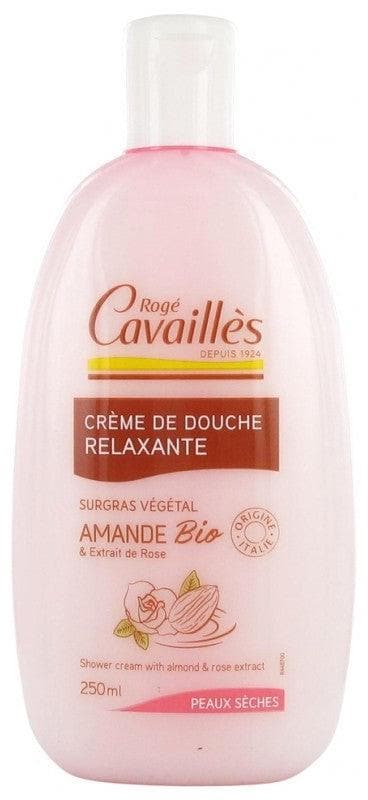 Rogé Cavaillès Relaxing Shower Cream with Almond and Rose Extract 250ml