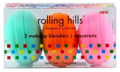 Rolling Hills - 3 Makeup Blenders Macarons