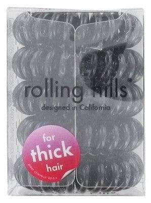 Rolling Hills - 5 Traceless Hair Elastics Stronger
