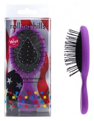 Rolling Hills - Detangling Brush Small Size - Colour: Purple