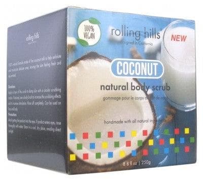 Rolling Hills - Natural Body Scrub 250g - Scent: Coconut Milk