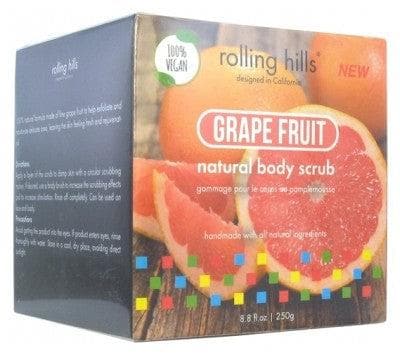 Rolling Hills - Natural Body Scrub 250g - Scent: Grapefruit