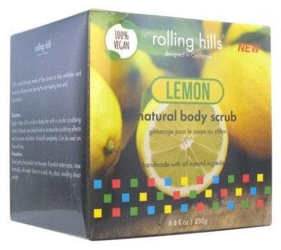 Rolling Hills - Natural Body Scrub 250g - Scent: Lemon