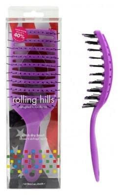 Rolling Hills - Quick Dry Brush - Colour: Purple