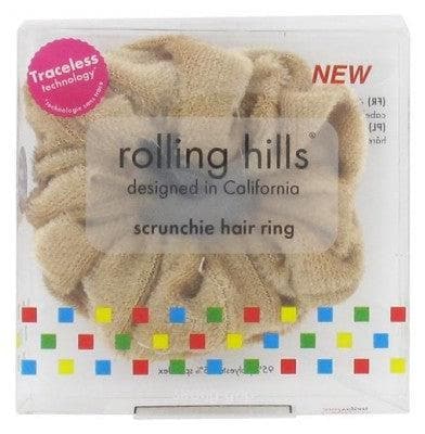 Rolling Hills - Scrunchie Hair Ring - Colour: Light Brown