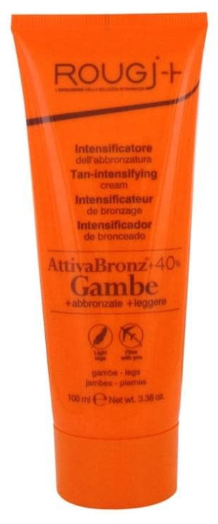 Rougj AttivaBronz + 40% Intesifying Tanning Cream Legs 100ml