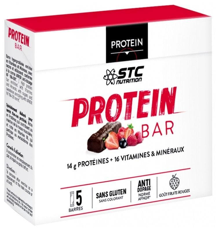 STC Nutrition High Protein Bars Red Fruits Flavor 5 Bars x 46g