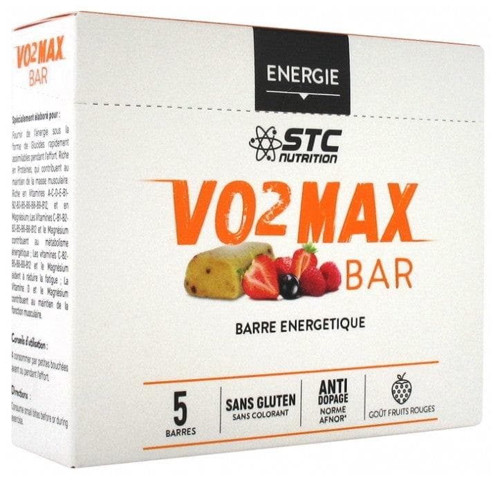 STC Nutrition VO2 MAX BAR 5 Energy Bars x 45g Taste: Red Fruits