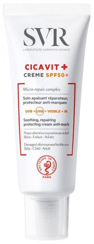 SVR Cicavit+ Crème SPF50+ Soothing Repairing Protective Anti-Mark Care 40ml