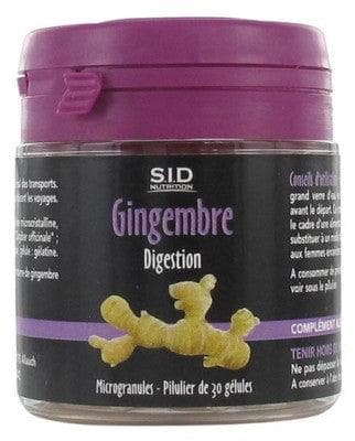 S.I.D Nutrition - Digestion Ginger 30 Capsules