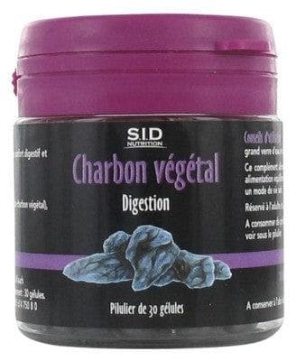 S.I.D Nutrition - Digestion Vegetable Coal 30 Capsules