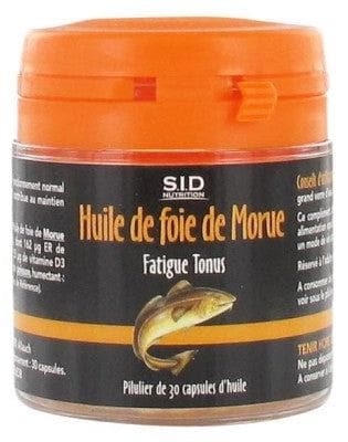 S.I.D Nutrition - Fatigue Tonicity Cod Liver Oil 30 Capsules