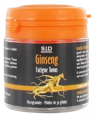 S.I.D Nutrition - Fatigue Tonicity Ginseng 30 Capsules