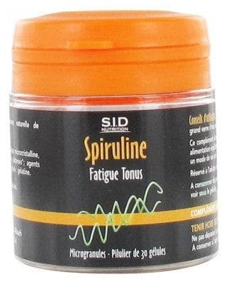 S.I.D Nutrition - Fatigue Tonicity Spirulina 30 Capsules