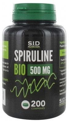 S.I.D Nutrition - Organic Spirulina 500mg 200 Tablets