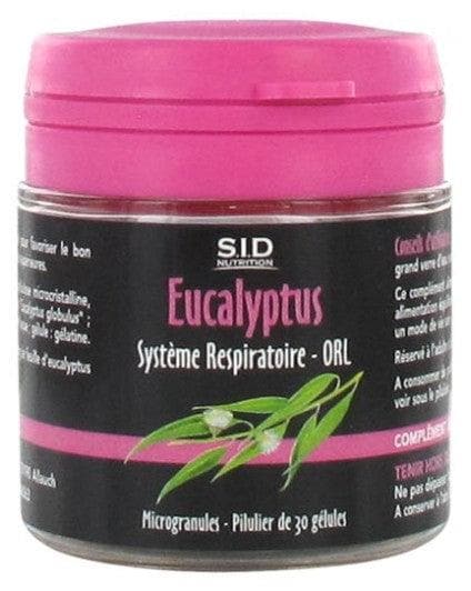 S.I.D Nutrition Respiratory System ORL Eucalyptus 30 Capsules