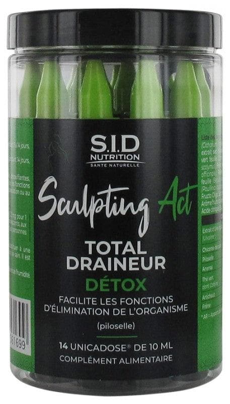 S.I.D Nutrition Sculpting Act Total Drainer Detox 14 Single Doses