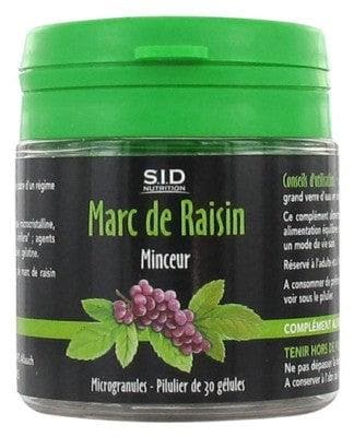 S.I.D Nutrition - Slimness Grape Marc 30 Capsules