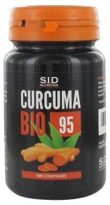 S.I.D Nutrition - Turmeric Organic 95 120 Tablets