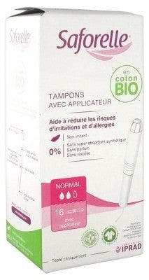 Saforelle - 16 Regular Tampons with Applicators