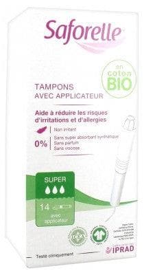Saforelle - Coton Protect 14 Tampons Super with Applicator