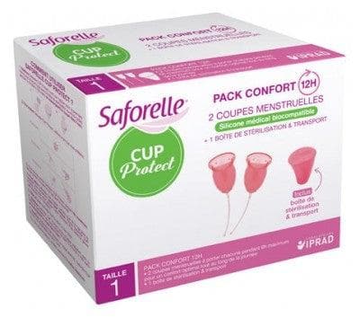 Saforelle - Cup Protect 2 Menstrual Cups Size 1