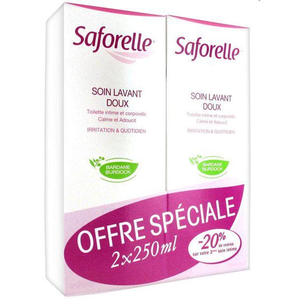 Saforelle Gentle Cleansing Care 2 x 250ml