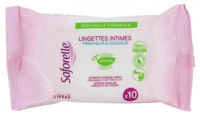 Saforelle - Intimate Hygiene Wipes 10 Wipes