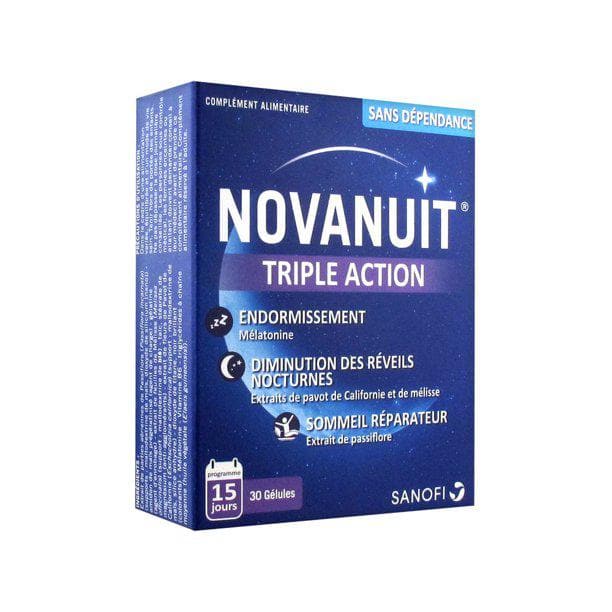 Sanofi Aventis Novanuit Triple Action 30 Capsules