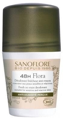 Sanoflore - 48H Flora Roll-On Organic 50ml