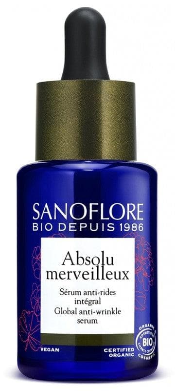 Sanoflore Absolu Merveilleux Global Anti-Wrinkle Serum Organic 30ml