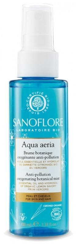 Sanoflore Aqua Aeria Anti-Pollution Oxygenating Botanical Mist 100ml