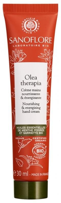 Sanoflore Olea Therapia Nourishing & Energising Hand Cream 30ml