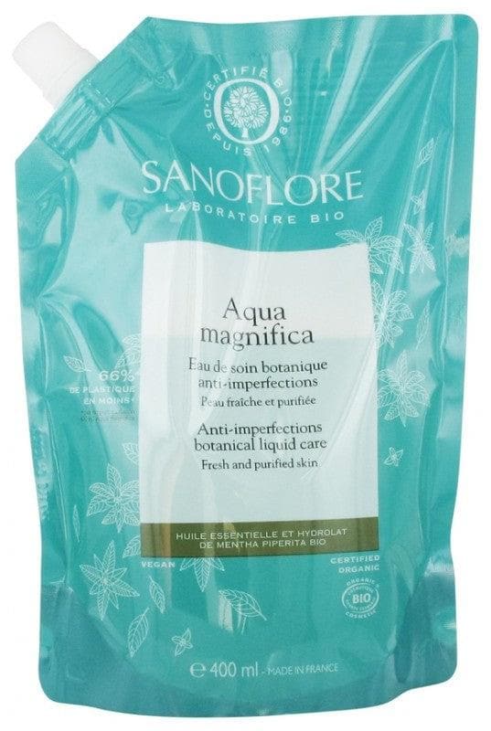 Sanoflore Organic Aqua Magnifica Anti-Imperfections Botanical Liquid Care Refill 400ml