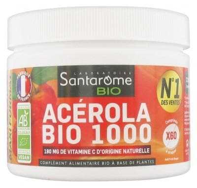 Santarome - Bio Acerola Organic 1000 60 Tablets
