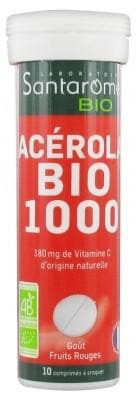 Santarome - Bio Organic Acerola 1000 10 Chewable Tablets
