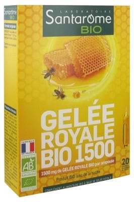 Santarome - Bio Organic Royal Jelly 1500 20 Phials