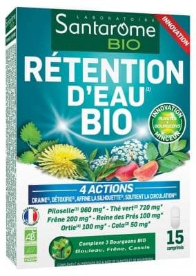 Santarome - Bio Water Retention Organic 15 Tablets