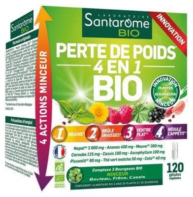 Santarome - Bio Weight Loss 4in1 Organic 120 Capsules