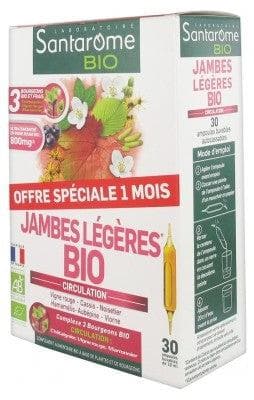 Santarome - Light Legs 30 Organic Phials Special Offer