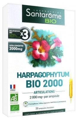 Santarome - Organic Harpagophytum 2000 20 Phials