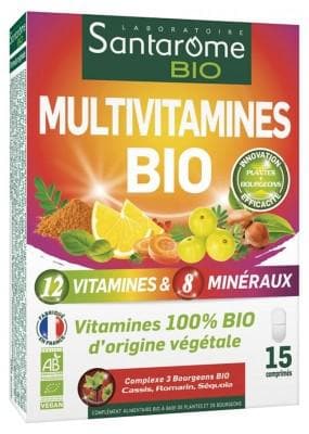 Santarome - Organic Multivitamins 15 Tablets