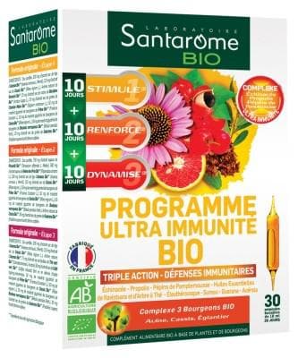 Santarome - Organic Ultra Immunity Program 30 Phials