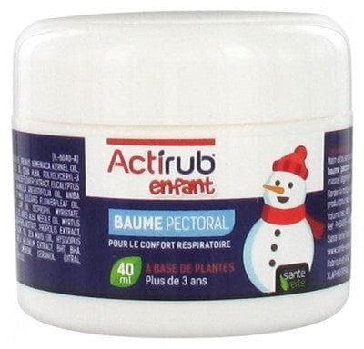 Santé Verte - Actirub Pectoral Balm 40ml