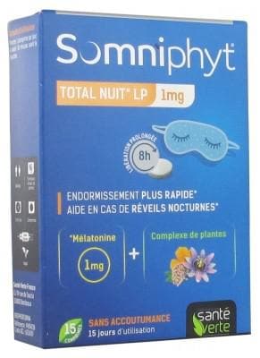 Santé Verte - Somniphyt Total Night LP 1 mg 15 Tablets